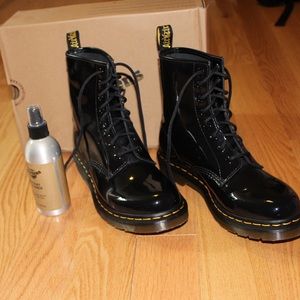 Black Patent Leather Dr. Martens